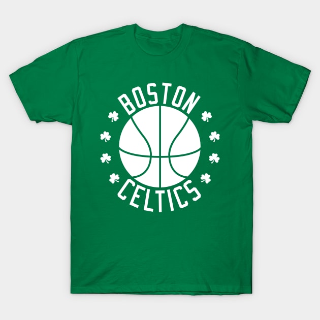 Boston Celtics Basketball NBA T-Shirt by dkdesign96